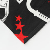 Bmxバイクもしくは自転車に乗る人フリースタイル フリースブランケット (角)