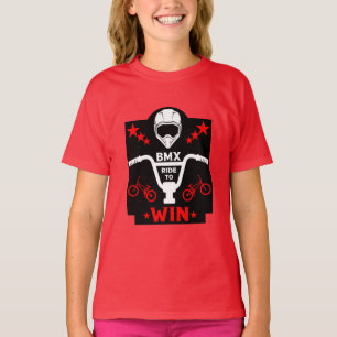 Bmxバイクもしくは自転車に乗る人フリースタイル Tシャツ