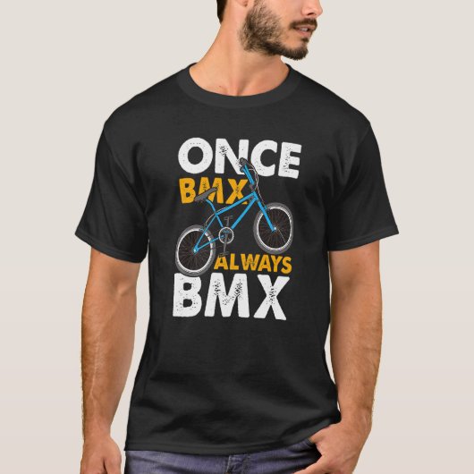 BmxバイクアクセサリーBmxライダーランプBmxダウンヒルB Tシャツ (正面)