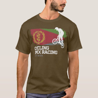 BMXバイクエリトリアフラッグサイクリングサイクリングレースBMX 2 Tシャツ