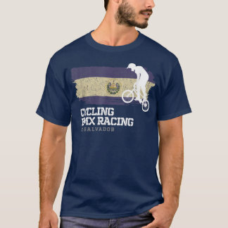 BMXバイクエルサルバドル国旗サイクリングサイクリングレースBM Tシャツ