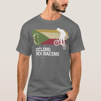 BMXバイクコモロ旗サイクリングサイクリングレースBMX 2 Tシャツ