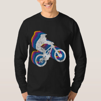 BMXバイクバイクもしくは自転車に乗る人ギフトヴィンテージホエリー Tシャツ