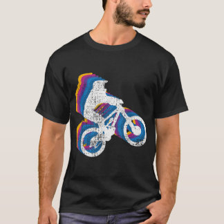 BMXバイクバイクもしくは自転車に乗る人ギフトヴィンテージホエリー Tシャツ