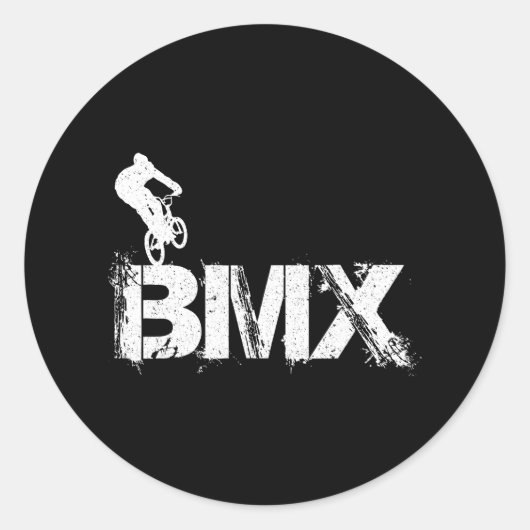 BMXバイクファンボーイズBMXアクセサリー ラウンドシール (正面)