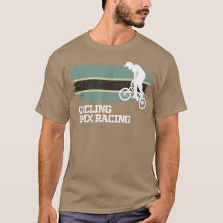BMXバイクボツワナ国旗サイクリングサイクリングレースBMX Tシャツ