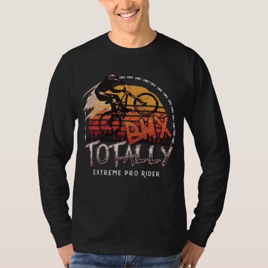 BMXバイクボーイズ自転車ギフト Tシャツ (正面)