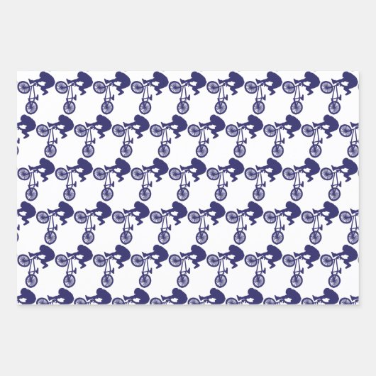 BMXバイクライダー ラッピングペーパーシート (正面)