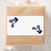 BMXバイクライダー ラベル (インサイチュ)