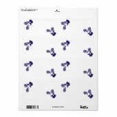 BMXバイクライダー ラベル (フルシート)