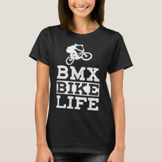 BMXバイクライフおもしろいマウンテンバイクギフト Tシャツ