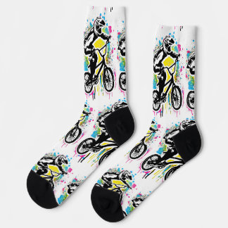 Bmxバイクレース – Bmxサイクリングソックス – Bmx Freestyle ソックス