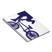 BMXバイク乗り ノートブック (右側)