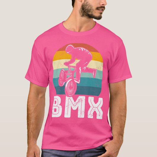 Bmxバイク自転車Bmx Tシャツ (正面)