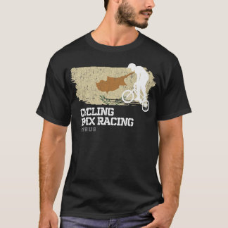 BMXバイク キプロス国旗 自転車 サイクリング レース BMX 26 Tシャツ