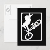BMXバイク ポストカード (正面/裏面)