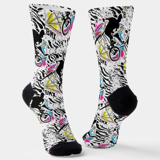 Bmxバイク – Bmxフリースタイルジャンプソックス – Bmxソックス ソックス (傾斜あり)