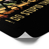 BMXバイ後を追クの愚かなことはやめろ ポスター (角)