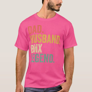 Bmxパパ80Sクリスマス夫バイク Tシャツ