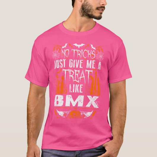 BmxフォーハロウィーンBmxアイディア Tシャツ (正面)