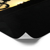 BMXフリースタイラーのジャンプスタント ポスター (角)