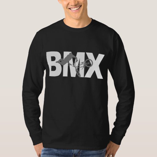 BMXフリースタイル自転車 Tシャツ (正面)