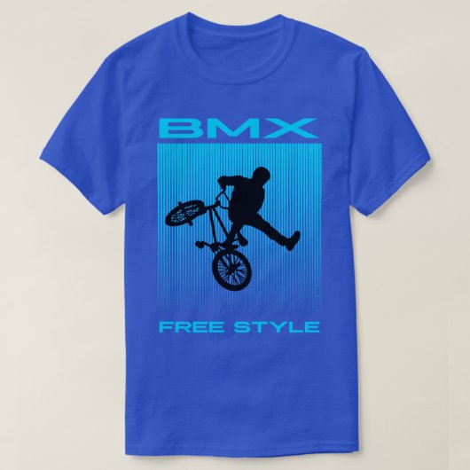 BMXフリースタイル1脚 Tシャツ (デザイン正面)