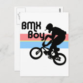 BMXボーイ/BMXガール ポストカード (正面/裏面)