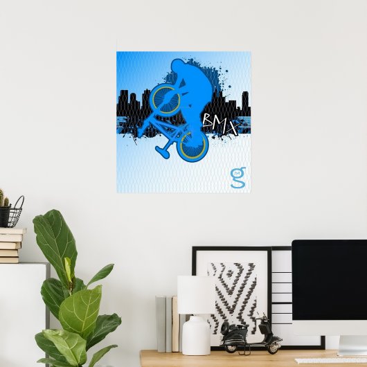 BMXポスター ポスター (ホームオフィス)