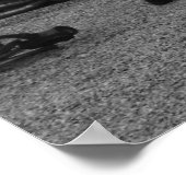 bmxポスターb&w ポスター (角)