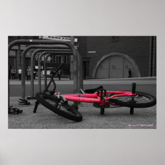 bmxポスターb&w ポスター