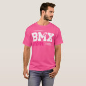 BmxママのBmxライダーマザー誇りを持ったBmxママ Tシャツ (正面フル)