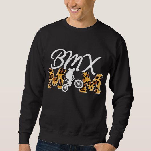 BMXママBMXバイク スウェットシャツ (正面)