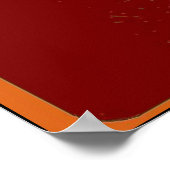 BMXライダーアポップ・アートのート ポスター (角)