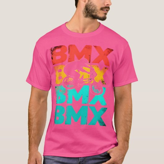 Bmxライダ動揺して Tシャツ (正面)
