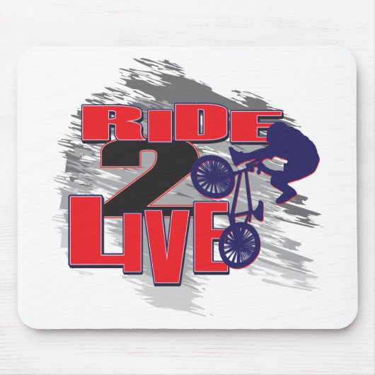 BMXライブからライドへライブ マウスパッド (正面)