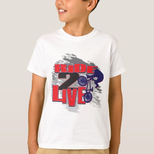 BMXライブからライドへライブ Tシャツ (正面)