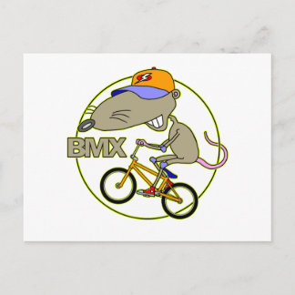 BMXラット ポストカード