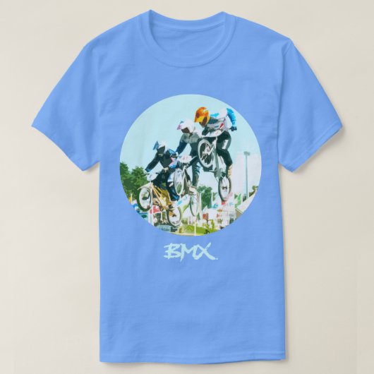 bmxレースレース tシャツ (デザイン正面)