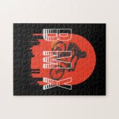 BMXヴィンテージバイクファンギフトボーイズユースバイクBMX ジグソーパズル (横)