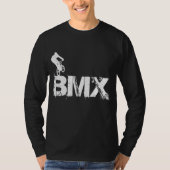 BMXヴィンテージバイクファンギフトボーイズBMXアクセサー Tシャツ (正面)