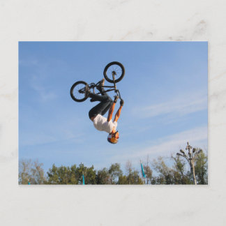 BMX上下反転 ポストカード
