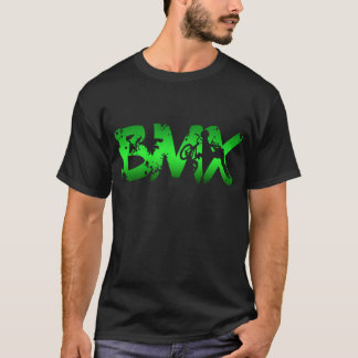 BMX動揺して女子男性へキッズ&自転車ライダー Tシャツ
