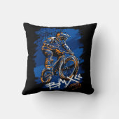 BMX自転車アーバングラフィティストリートウェア クッション (裏面)