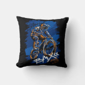 BMX自転車アーバングラフィティストリートウェア クッション (正面)