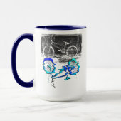 BMX自転車スポーツ色反射 マグカップ (左)