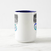 BMX自転車スポーツ色反射 マグカップ (中央)