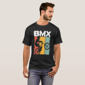 BMX自転車モトクロススポーツBMXレースラッカーミー Tシャツ (正面フル)