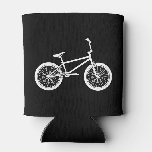 BMX自転車ライダー、自転車レーシングスタントサイクリストの恋人 缶クーラー (裏面)