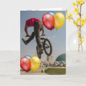 Bmx カード (黄色い花)